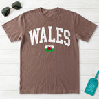 Wales Collegiate Flag T-Shirt